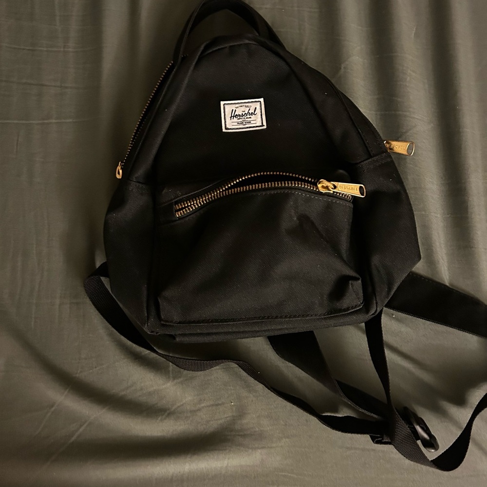 Herschel Black Mini Backpack